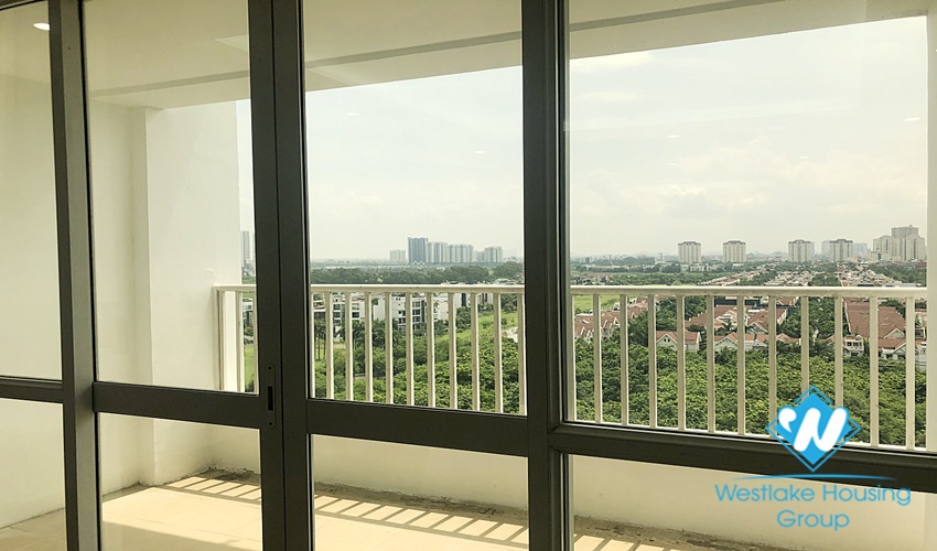 Three-bedroom, two-bathroom apartment not fully furnished, nice new house for rent